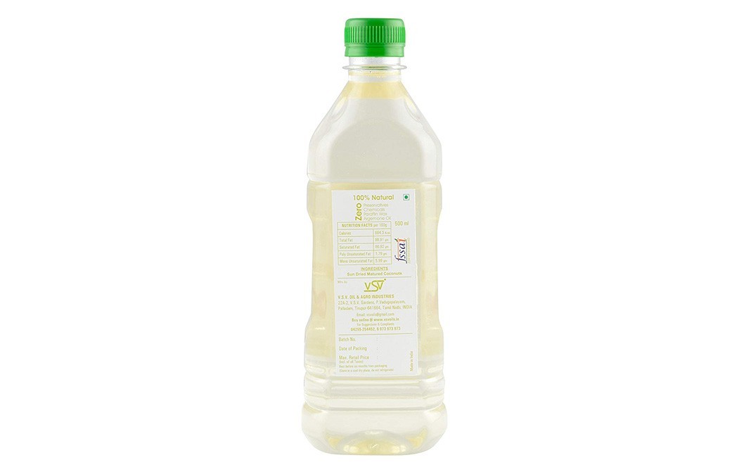 2 me Virgin Coconut Oil    Bottle  500 millilitre